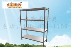饭店平板货架组装焊接